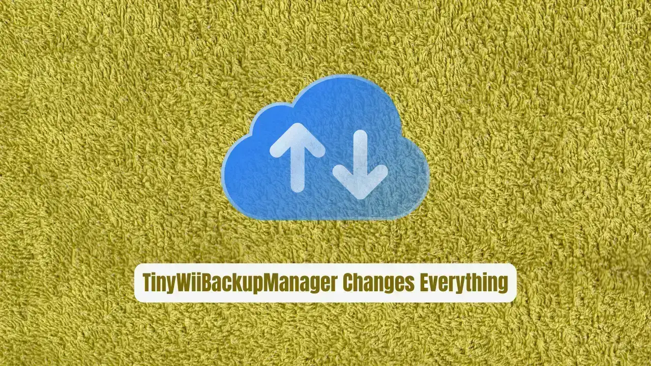 Stop Wrestling With Bulky Wii Tools! TinyWiiBackupManager Changes Everything