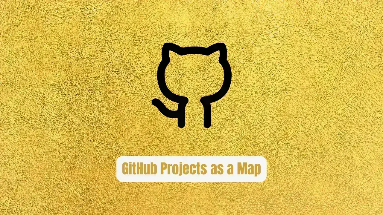 Visualizing GitHub Projects as a Map: A New Way to Discover Open Source Communities