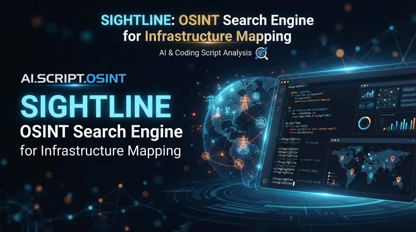 ni5arga/sightline: OSINT Search Engine for Infrastructure Mapping