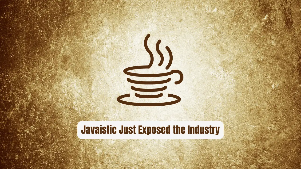Stop Paying for Java Courses! Javaistic Just Exposed the Industry Secret