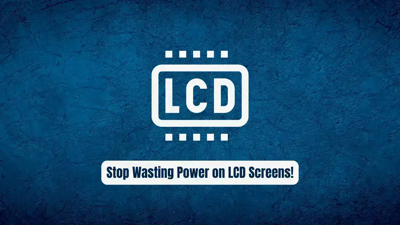 Stop Wasting Power on LCD Screens! This E-Ink Dashboard Changes Everything