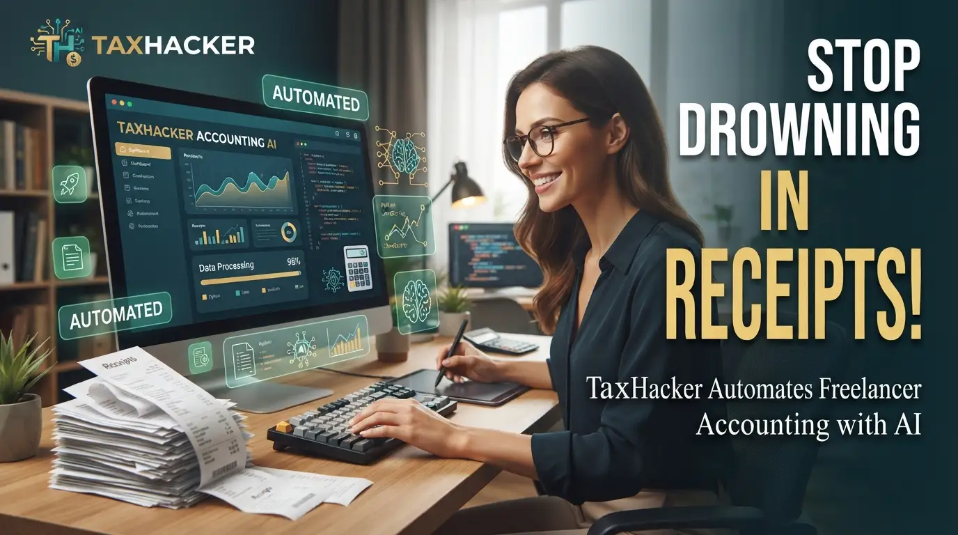 Stop Drowning in Receipts! TaxHacker Automates Freelancer Accounting with AI