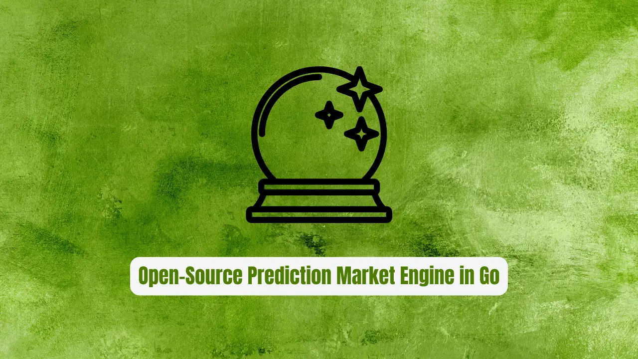 openpredictionmarkets/socialpredict: Open-Source Prediction Market Engine in Go