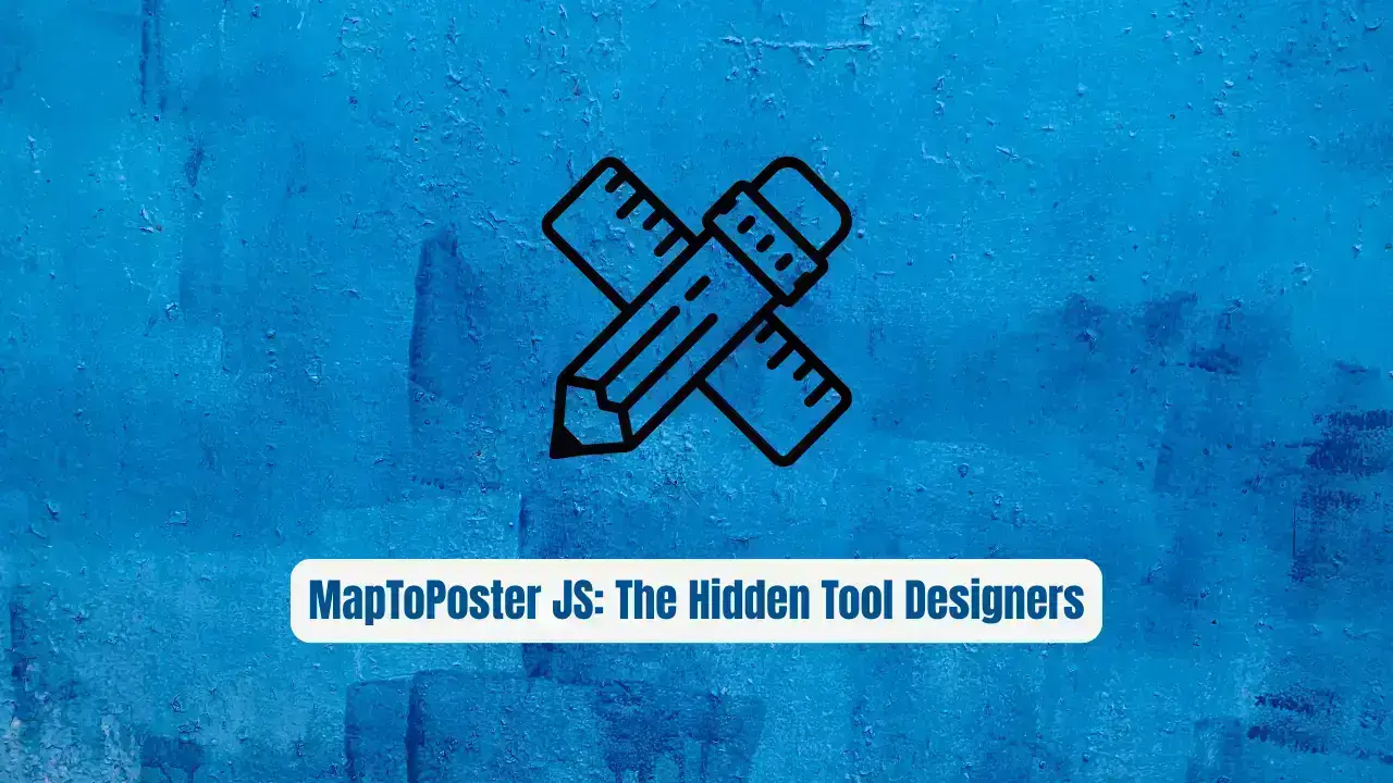 MapToPoster JS: The Hidden Tool Designers Are Stealing From Developers