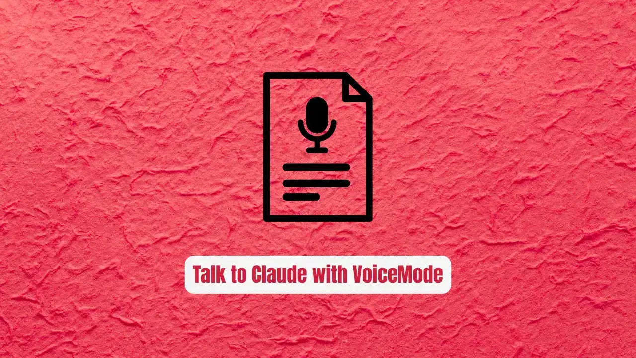 Stop Typing Code! Talk to Claude with VoiceMode Instead