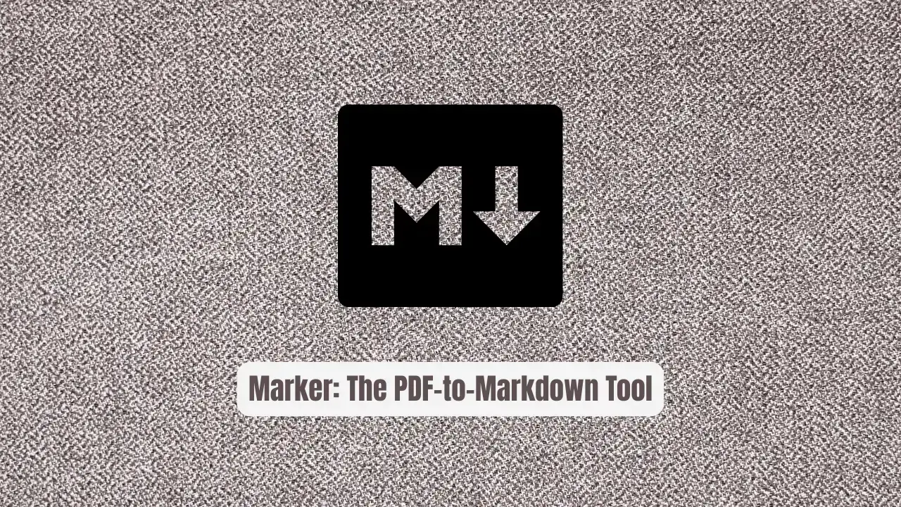 Marker: The PDF-to-Markdown Tool Crushing Cloud Services at 25 Pages/Sec
