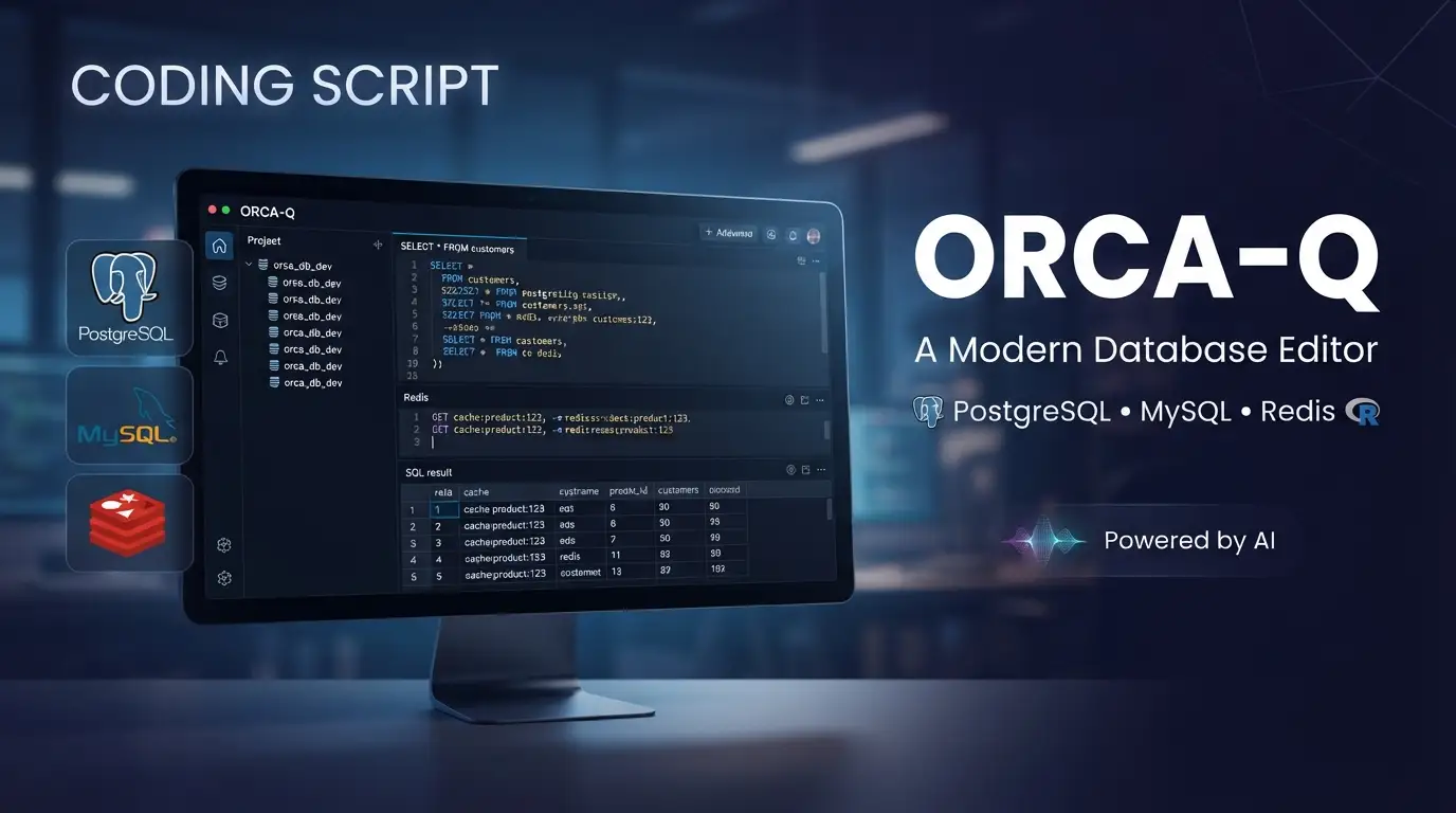 cin12211/orca-q: A Modern Database Editor for PostgreSQL, MySQL & Redis