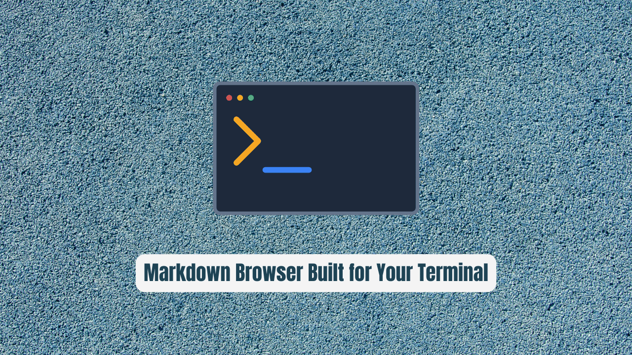Textualize/frogmouth: A Markdown Browser Built for Your Terminal
