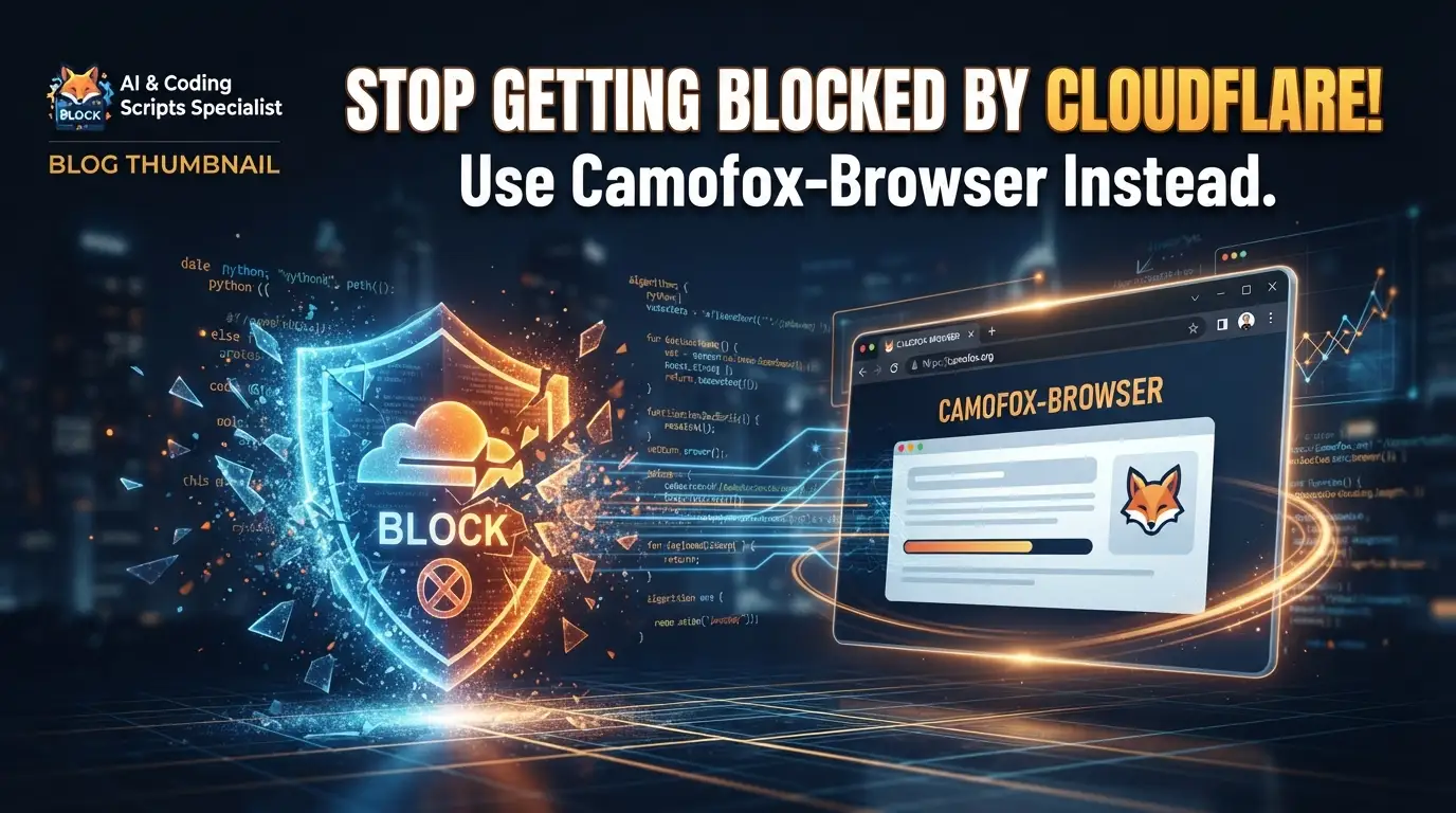 Stop Getting Blocked by Cloudflare! Use camofox-browser Instead