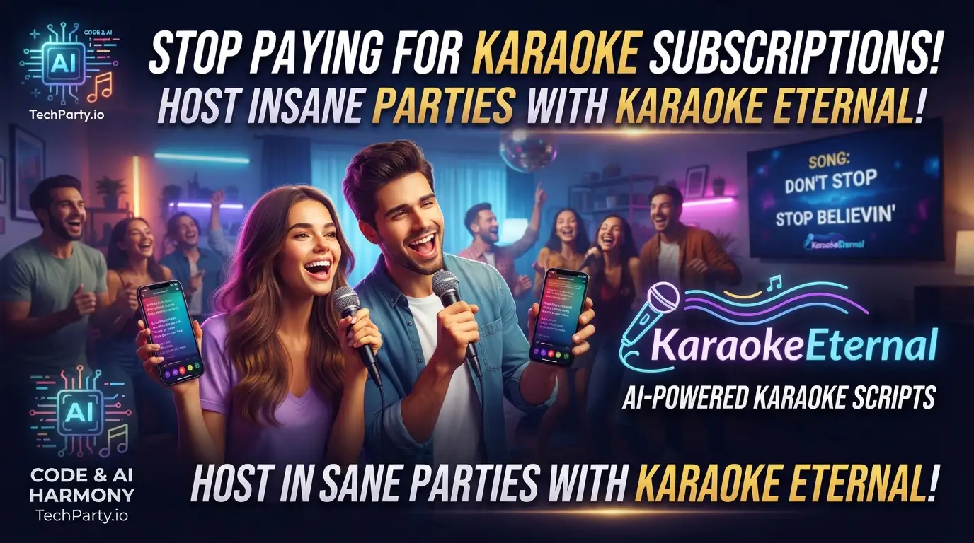 Stop Paying for Karaoke Subscriptions! Host Insane Parties with KaraokeEternal
