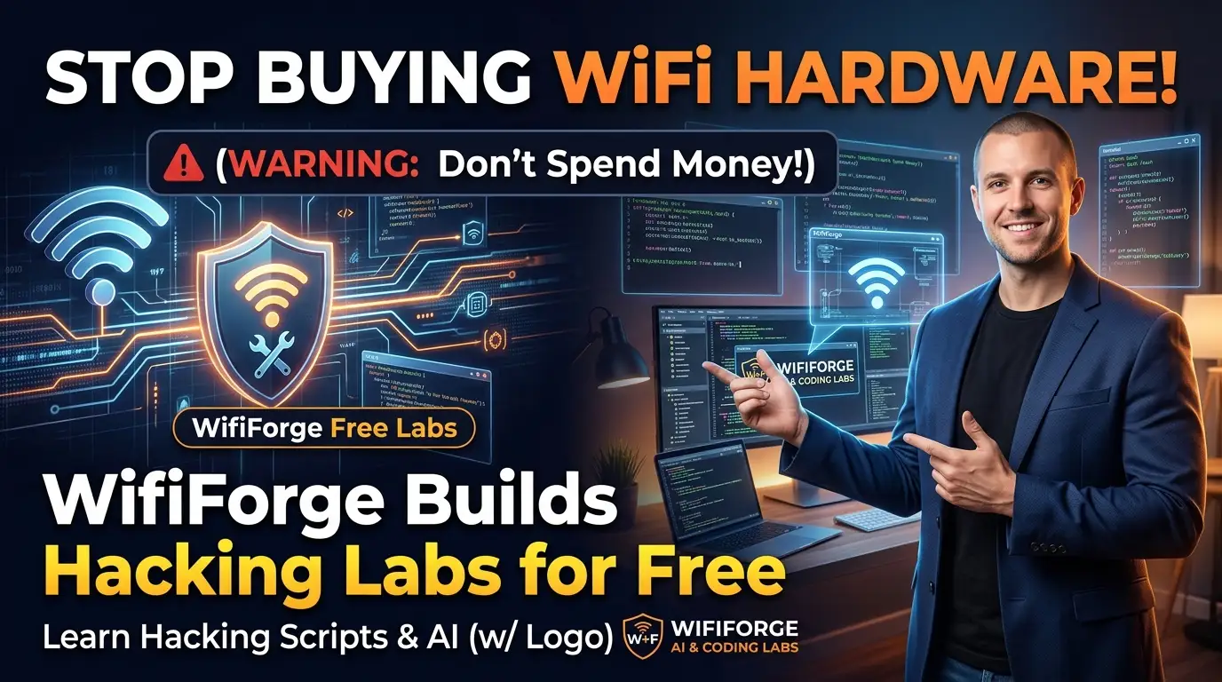 Stop Buying WiFi Hardware! WifiForge Builds Hacking Labs for Free