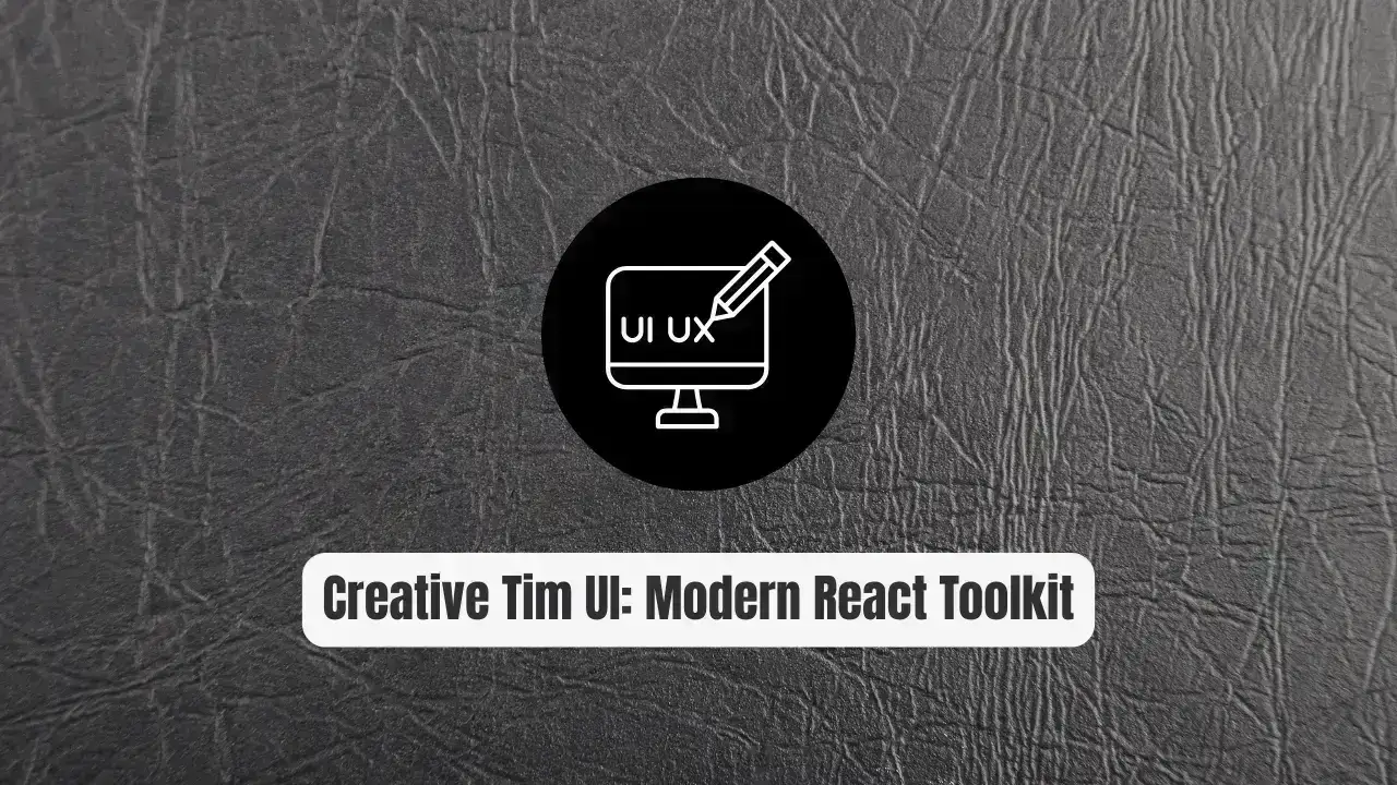 Creative Tim UI: The Modern React Toolkit Every Developer Needs
