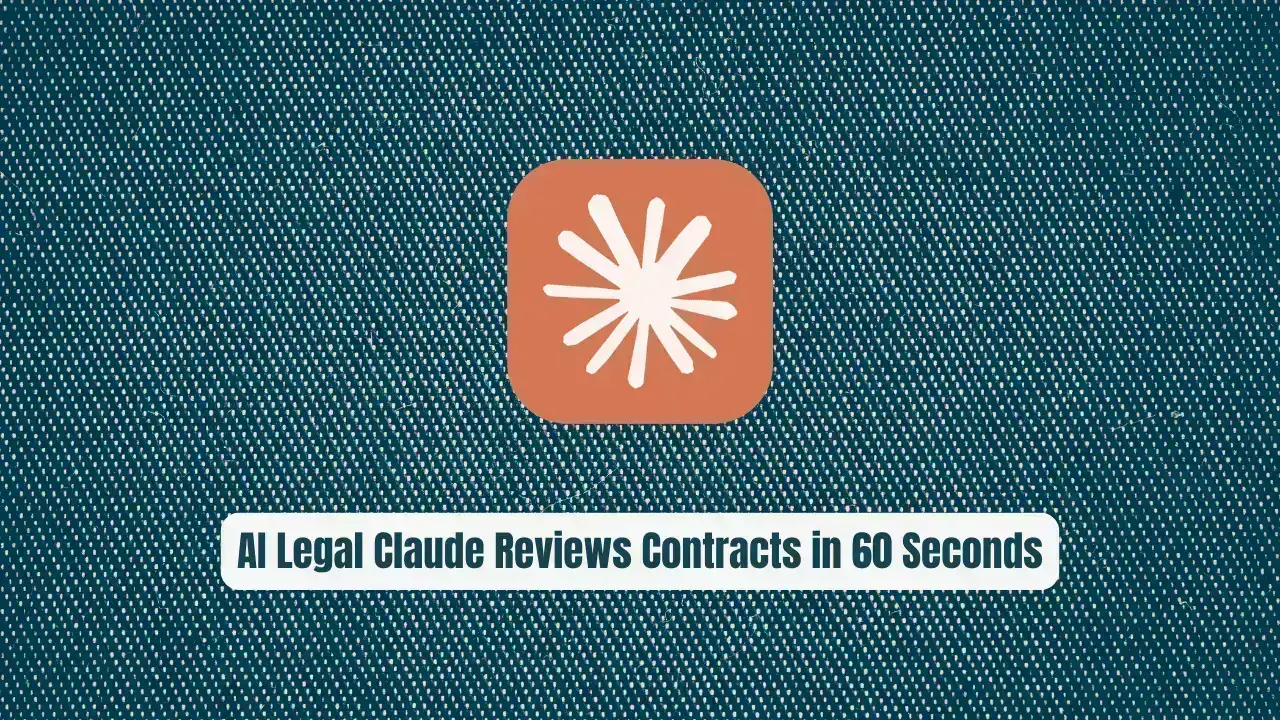 Stop Overpaying Lawyers: AI Legal Claude Reviews Contracts in 60 Seconds