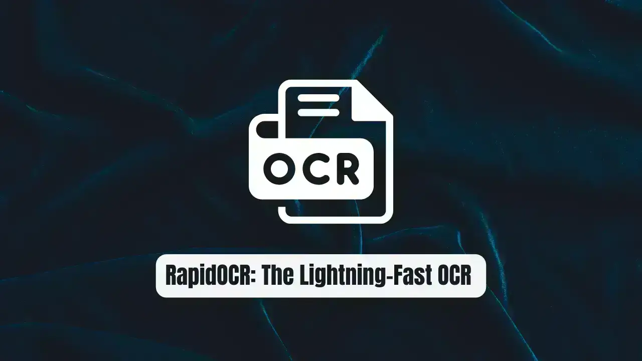 RapidOCR: The Lightning-Fast OCR Every Developer Needs