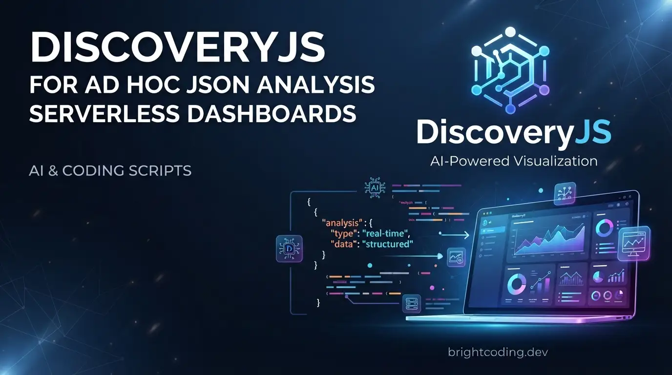 discoveryjs/discovery: Framework for Ad Hoc JSON Analysis & Serverless Dashboards