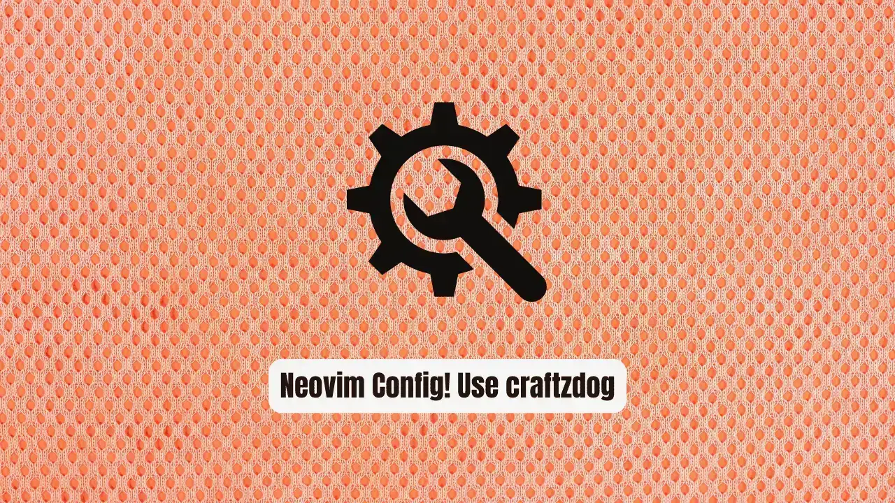 Stop Wasting Hours on Neovim Config! Use craftzdog/dotfiles-public Instead