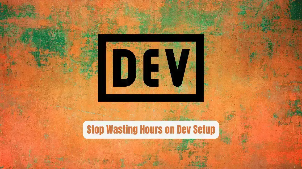 Stop Wasting Hours on Dev Setup! Use awesome-compose Instead
