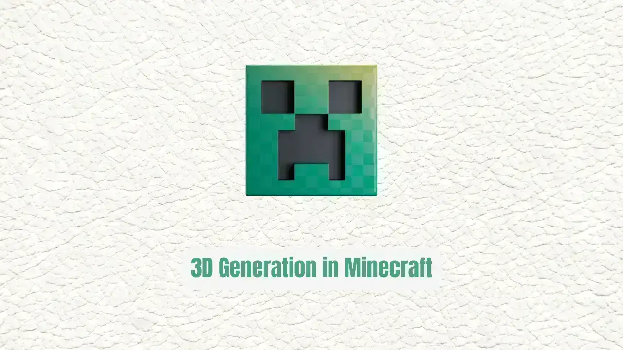 AI-Powered 3D Model Generation in Minecraft (2025)
