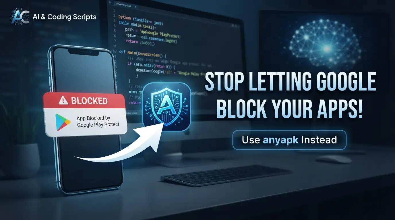 Stop Letting Google Block Your Apps! Use anyapk Instead