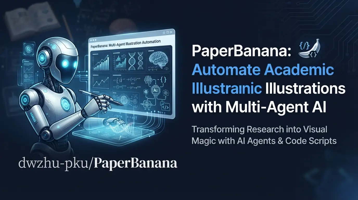 dwzhu-pku/PaperBanana: Automate Academic Illustrations with Multi-Agent AI