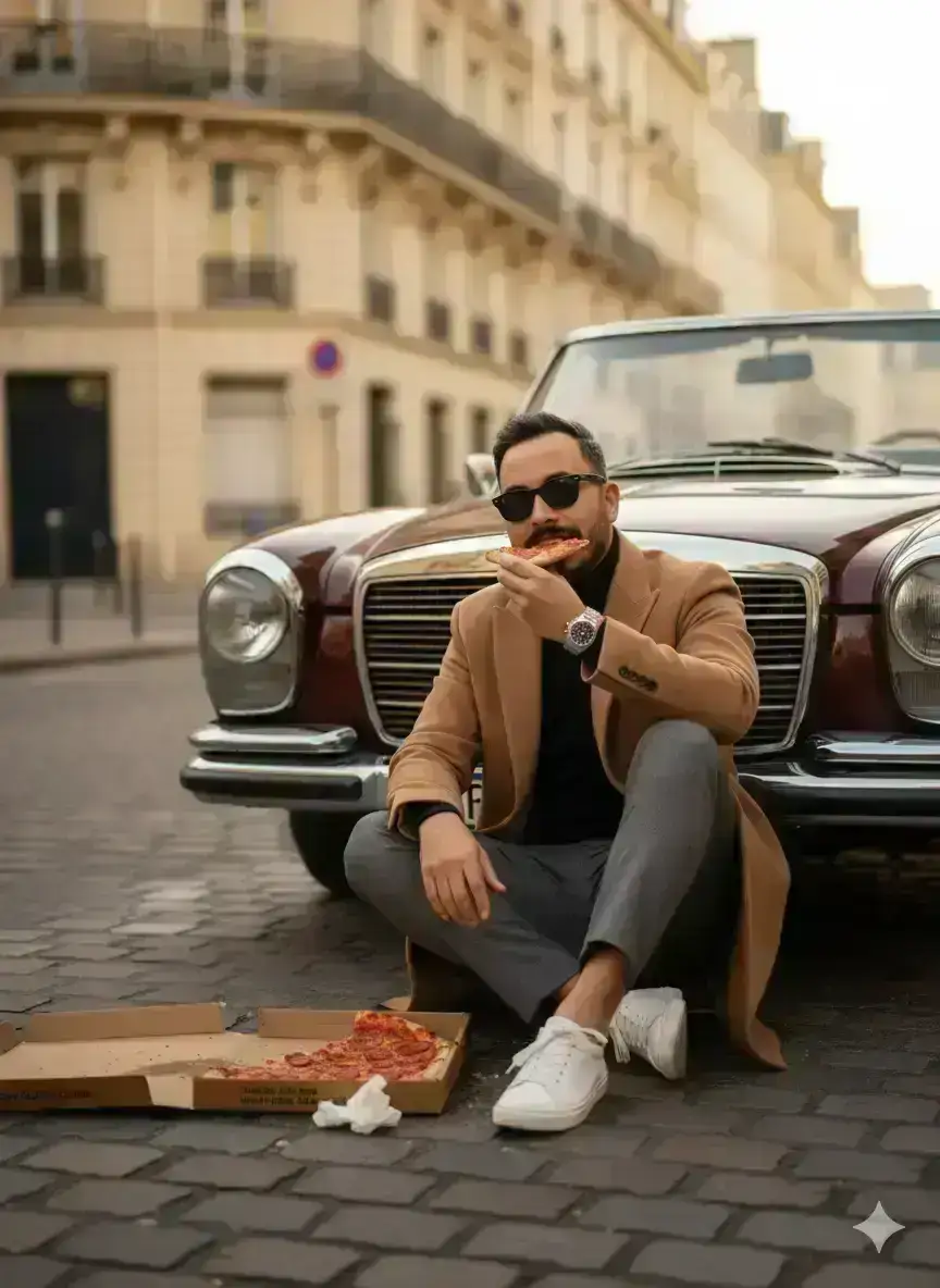 Parisian Indulgence: A Moment of Effortless Luxury