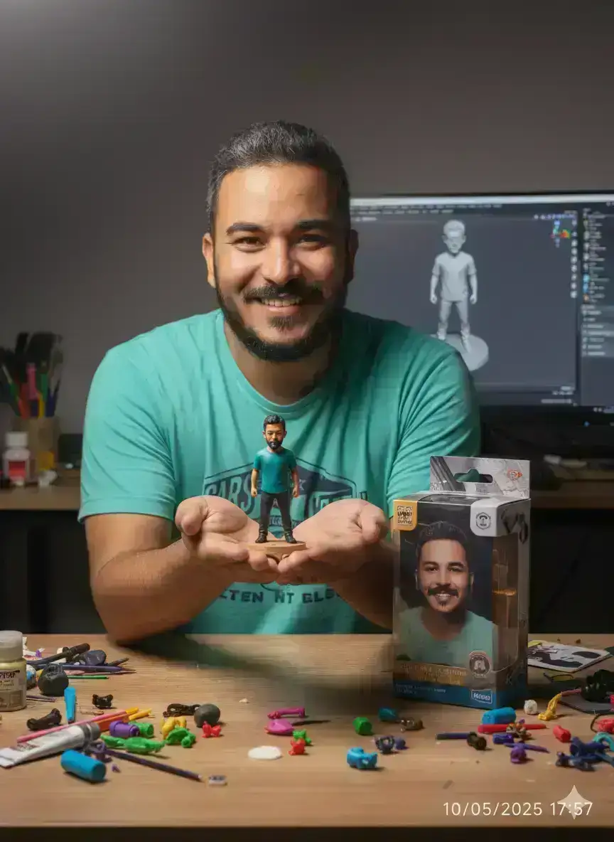 Creation of a Detailed Collectible Figure