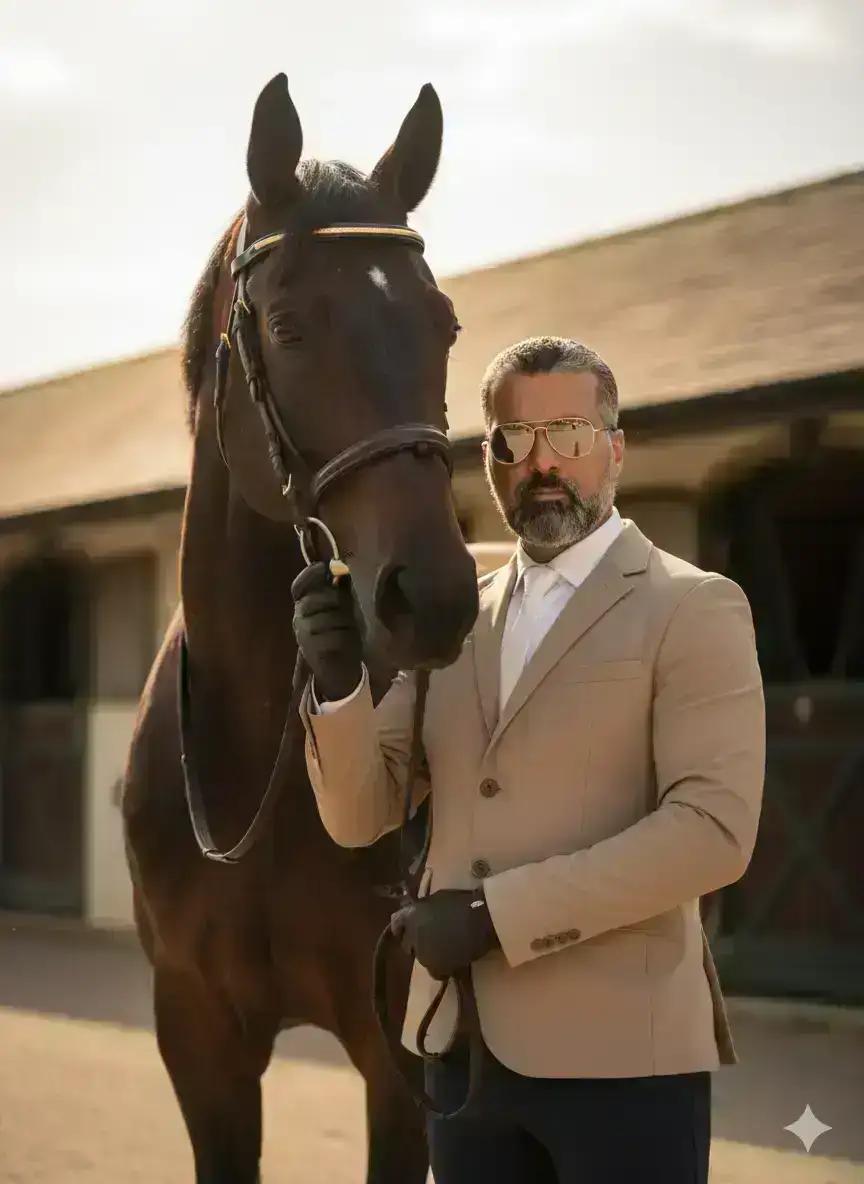 Ultra-Realistic Equestrian Portrait Generation