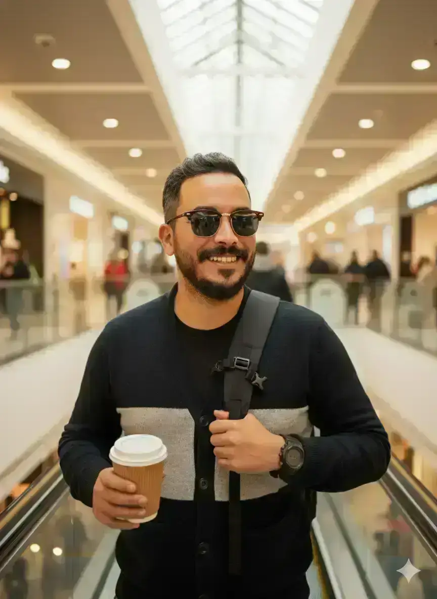 Mall Commute, ​Coffee & Confidence