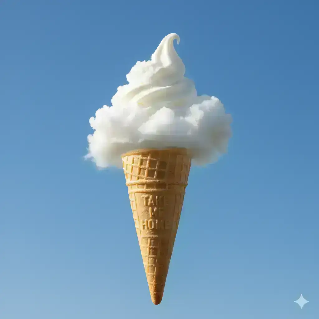 The beautiful taste of a cloud