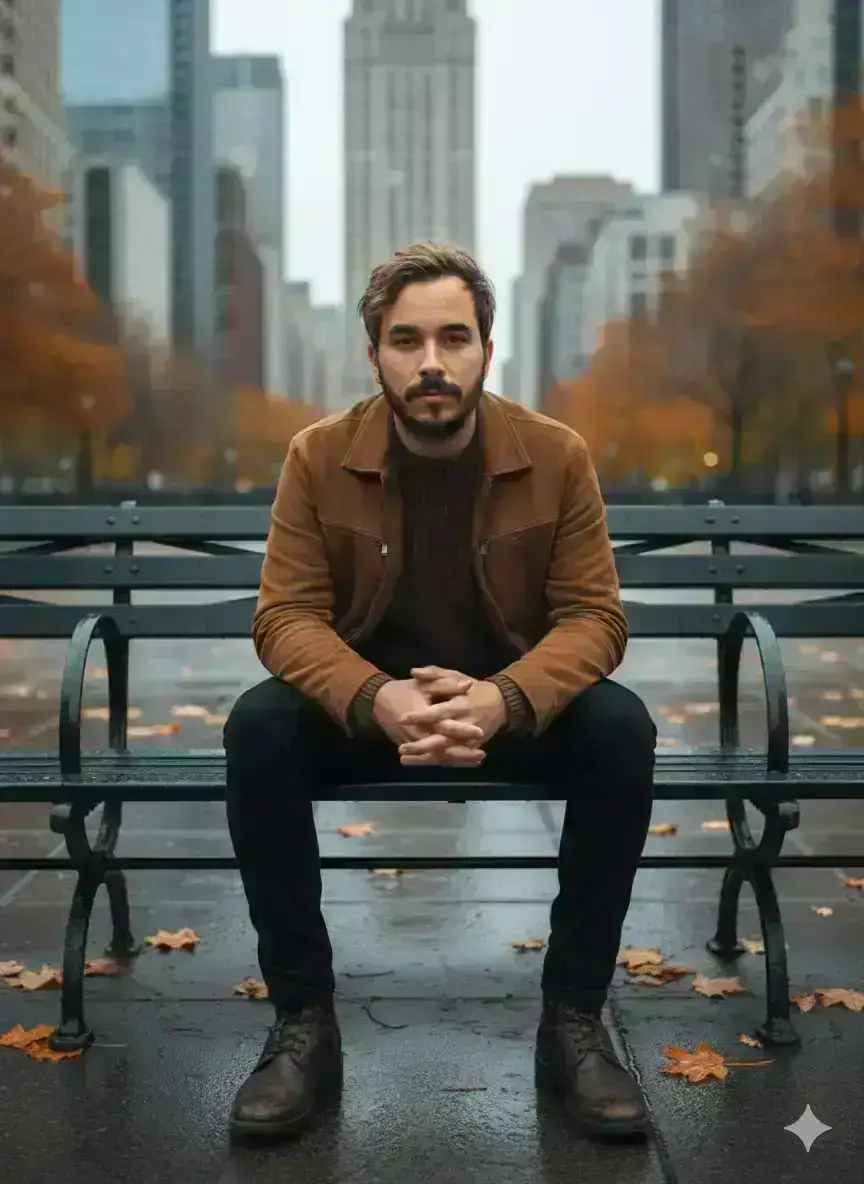Autumn Street Portrait