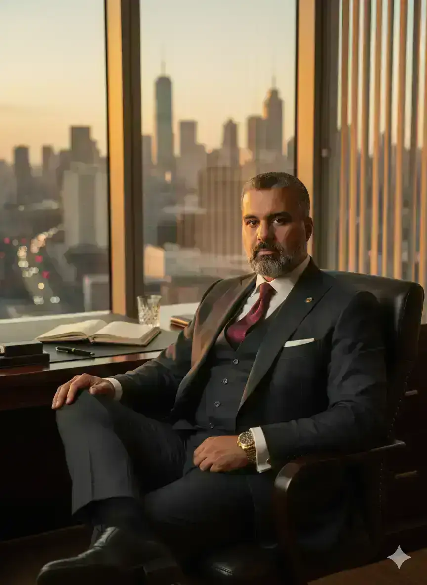 Sophisticated 8K Executive Portrait