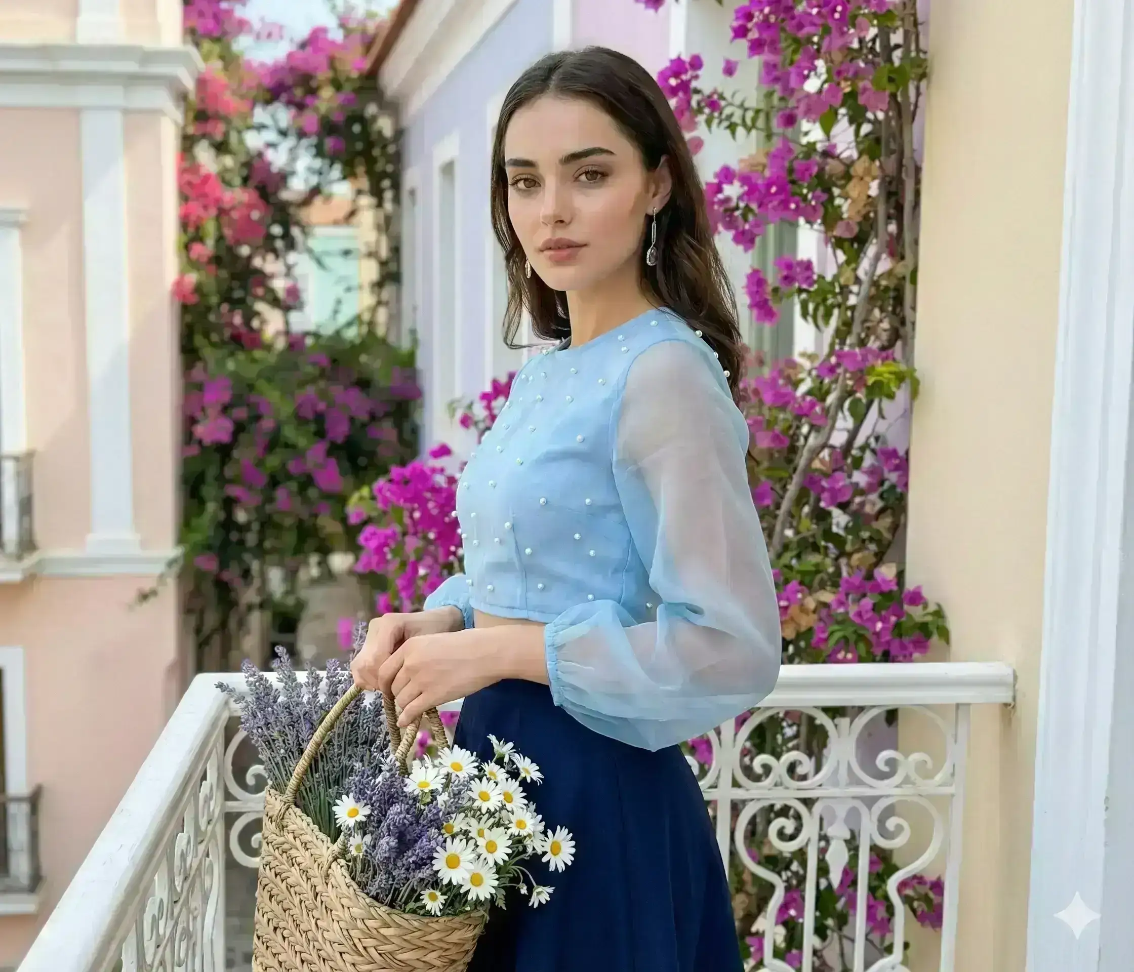 Colonial Charm with Lavender