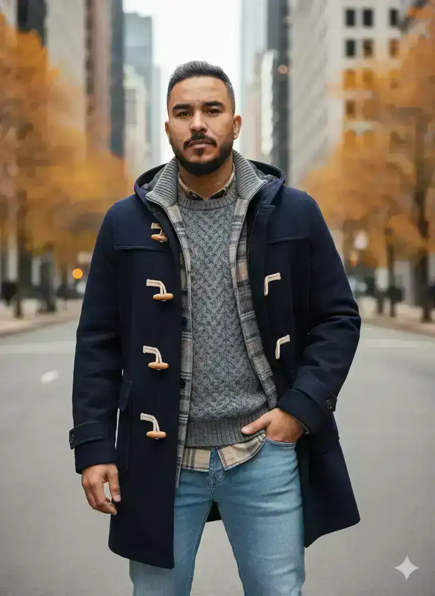 8K Winter Streetwear Male Portrait