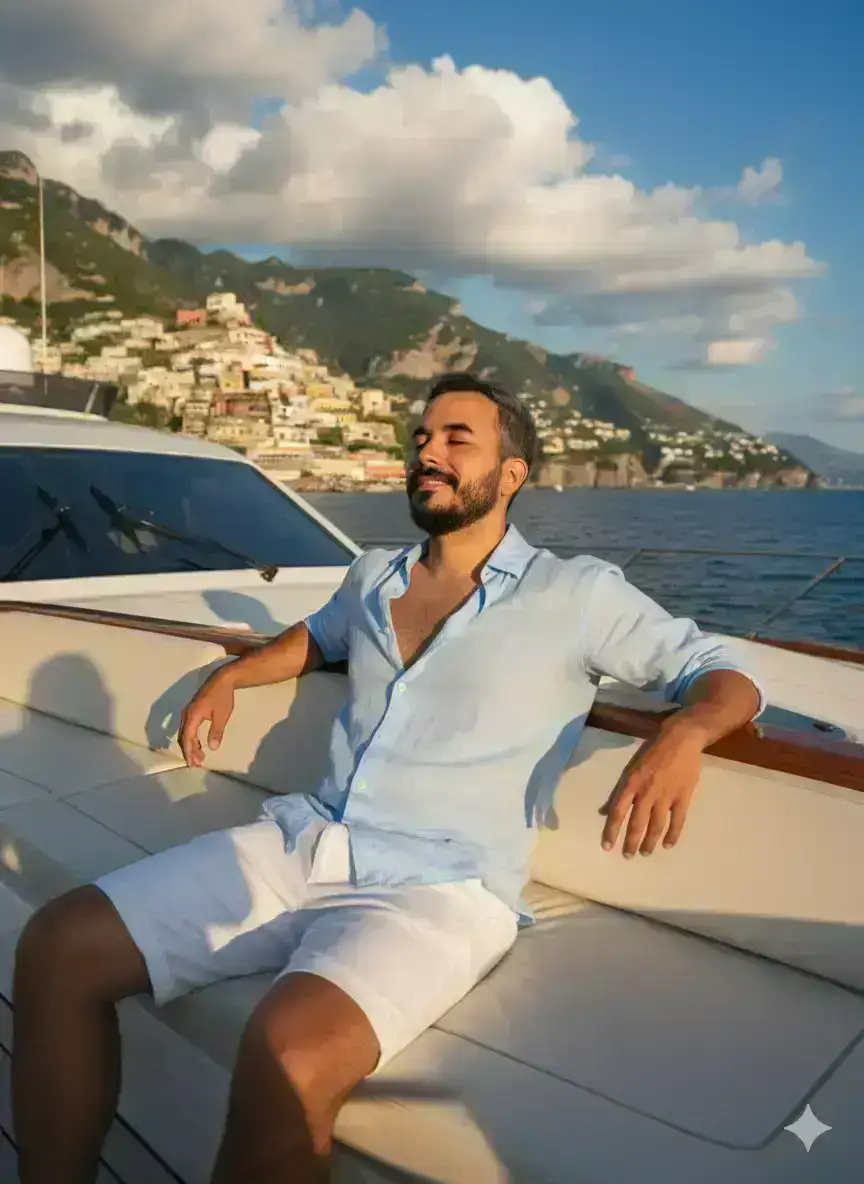 Luxury Yacht Photo, Amalfi Coast