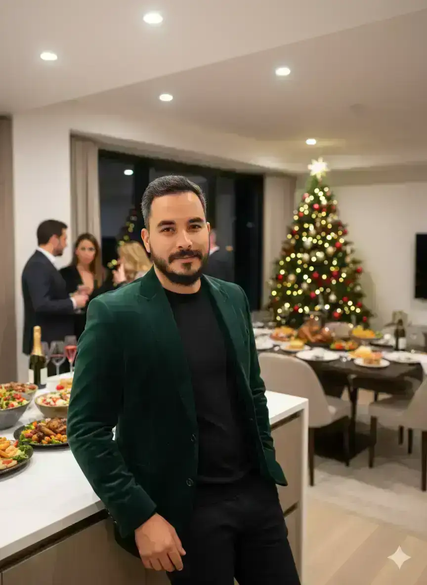Christmas Party Portrait Prompt