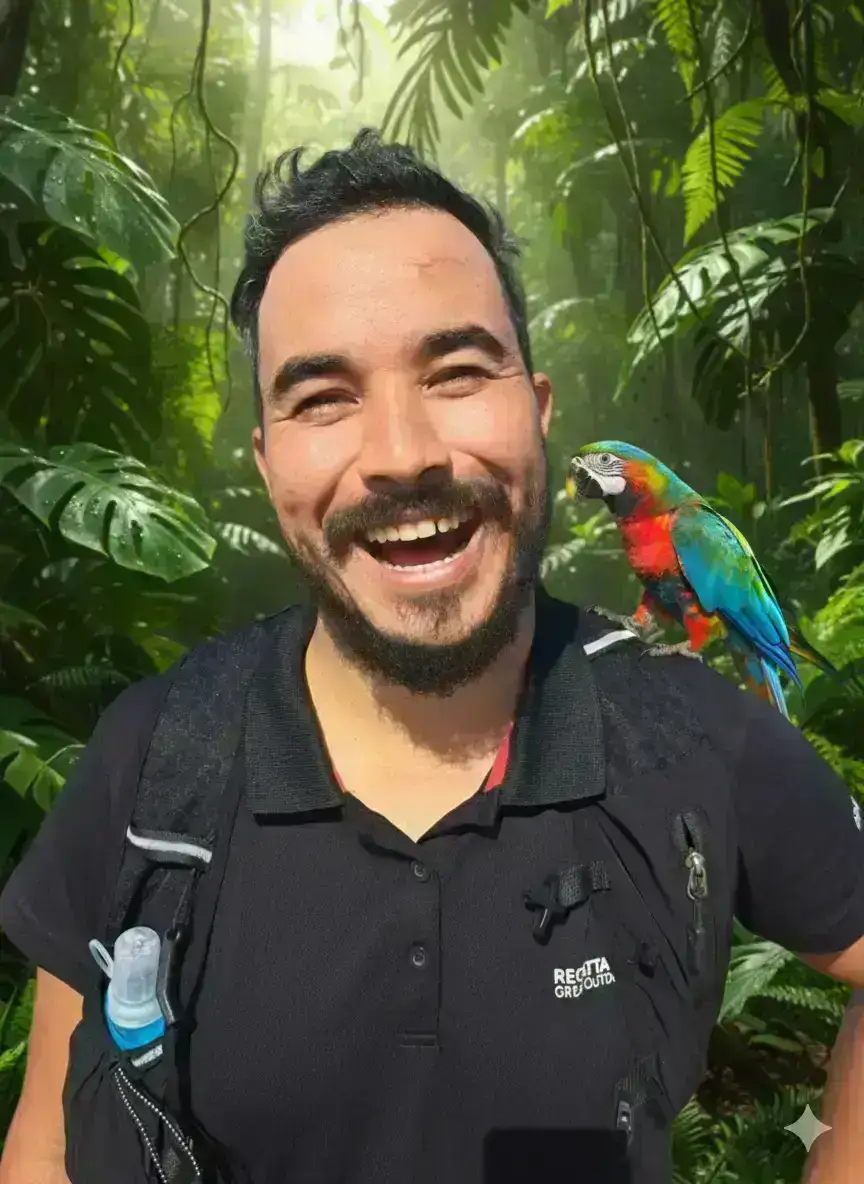 A tropical forest photo