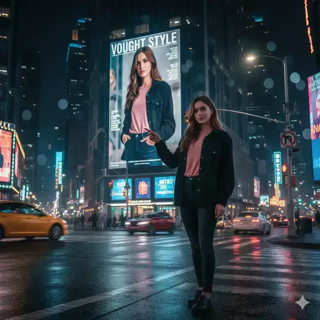 Cinematic, Photorealistic, Urban Night shot