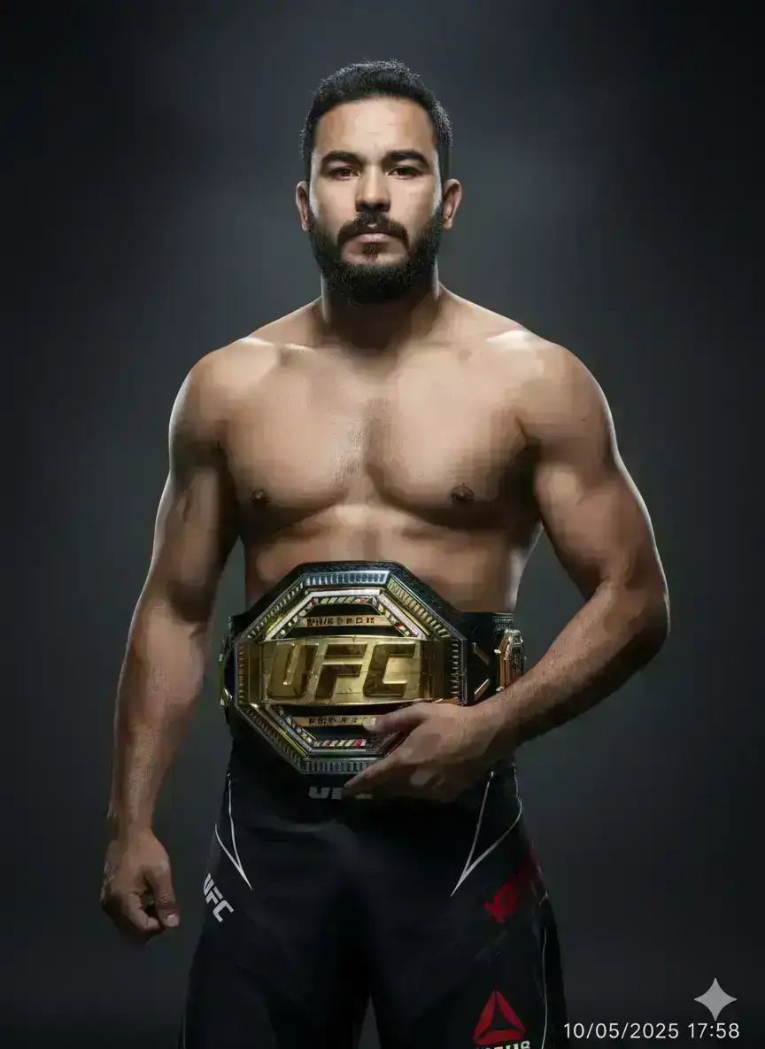 UFC Champion Promotional Poster Shoot