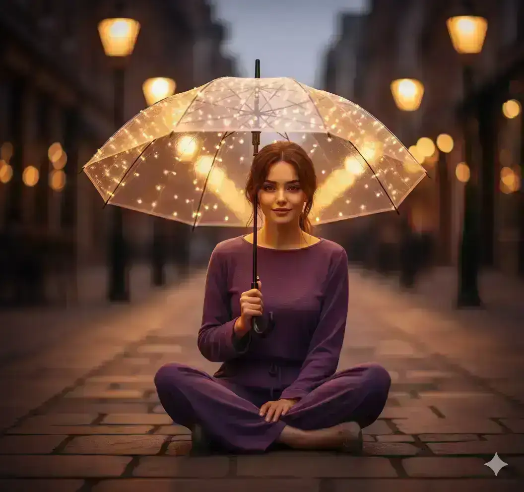 Enchanting Night Portrait