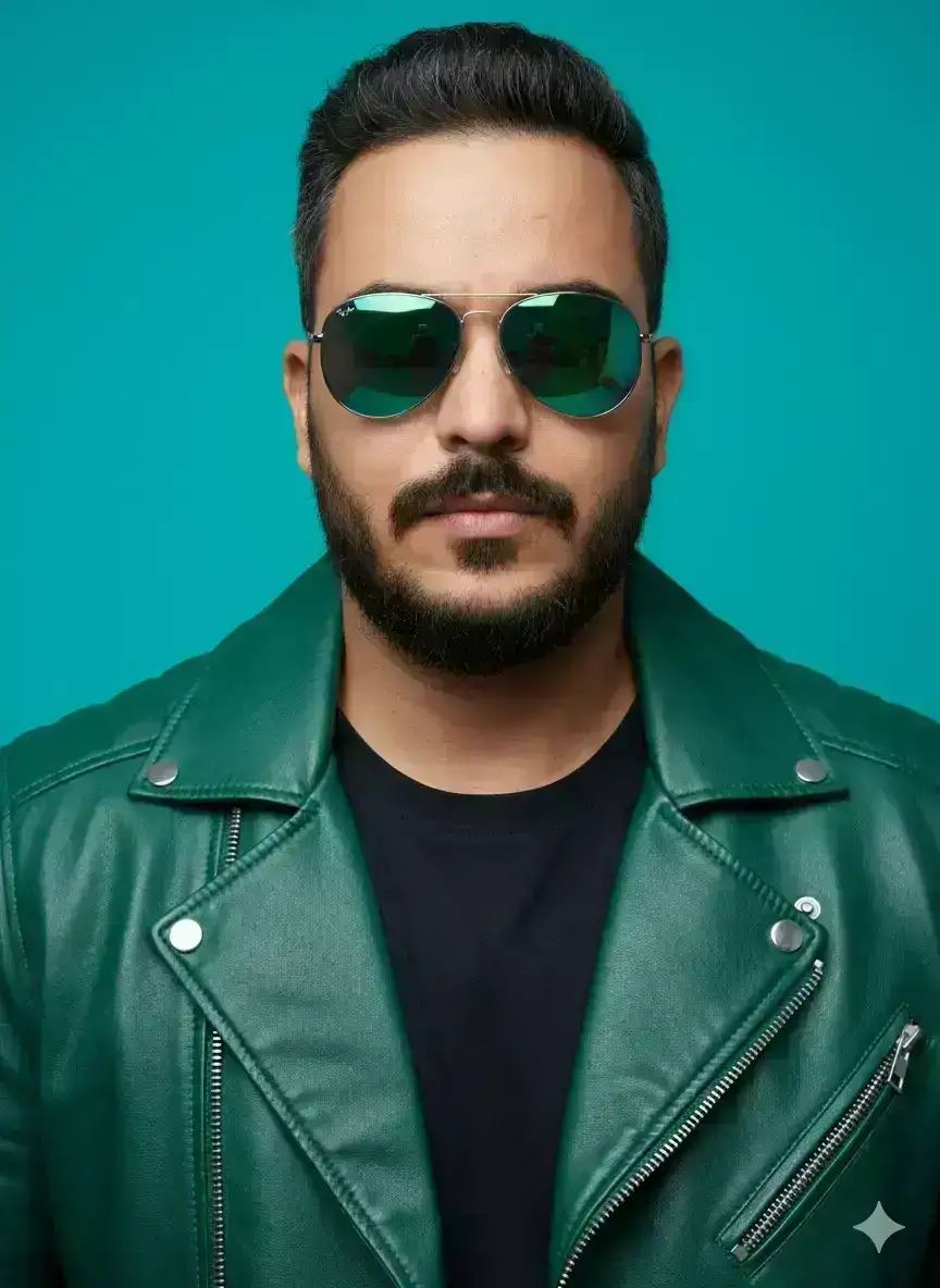 Sophisticated Men's Fashion Portrait