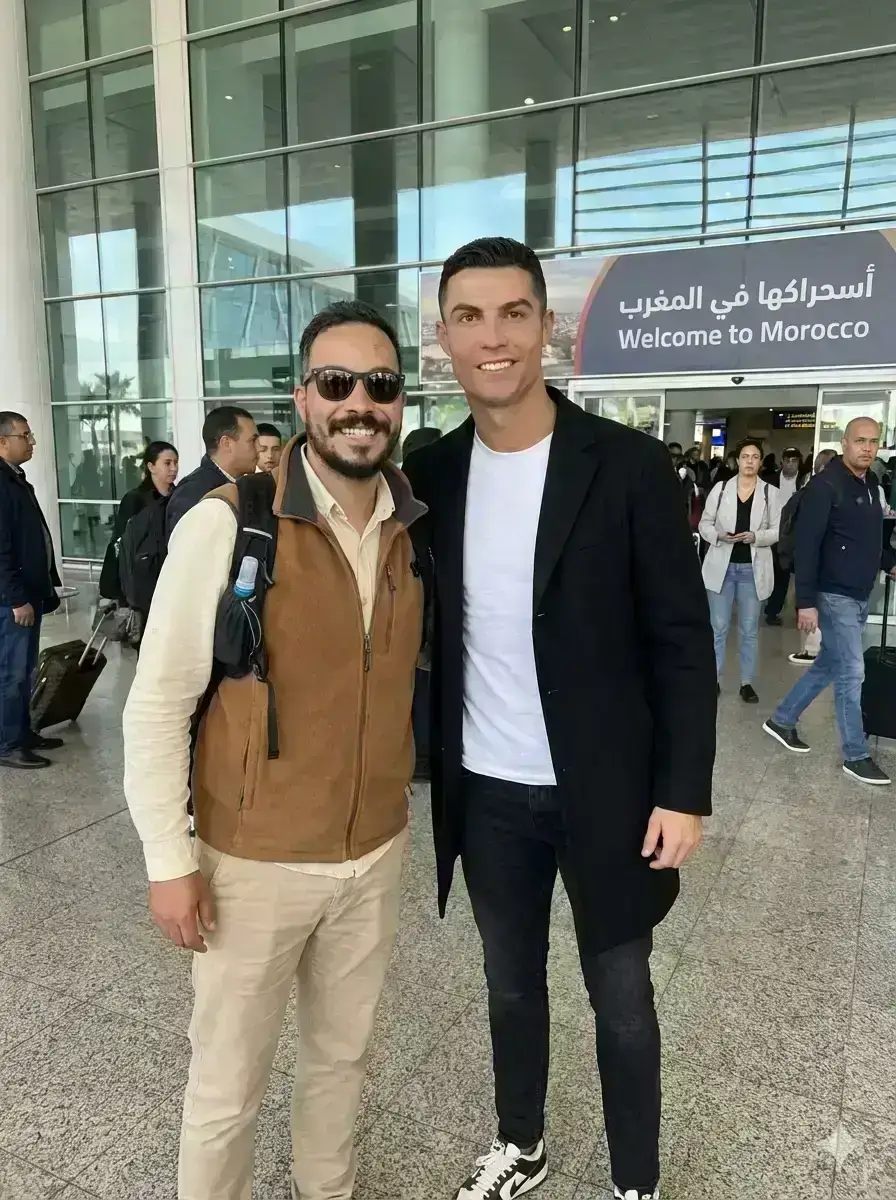 A Casual Encounter with CR7 in Morocco